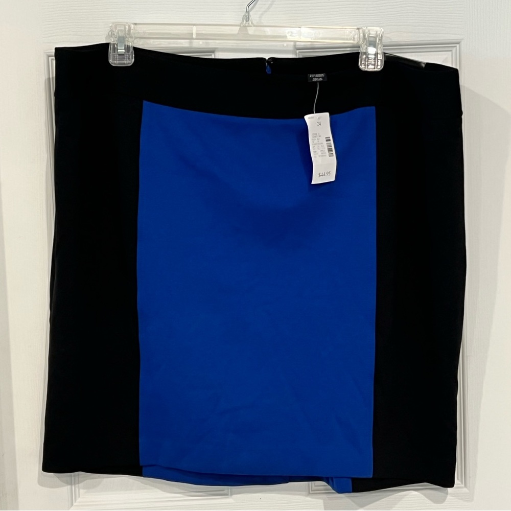 Lane Bryant Color Block Mini Skirt - BRAND NEW